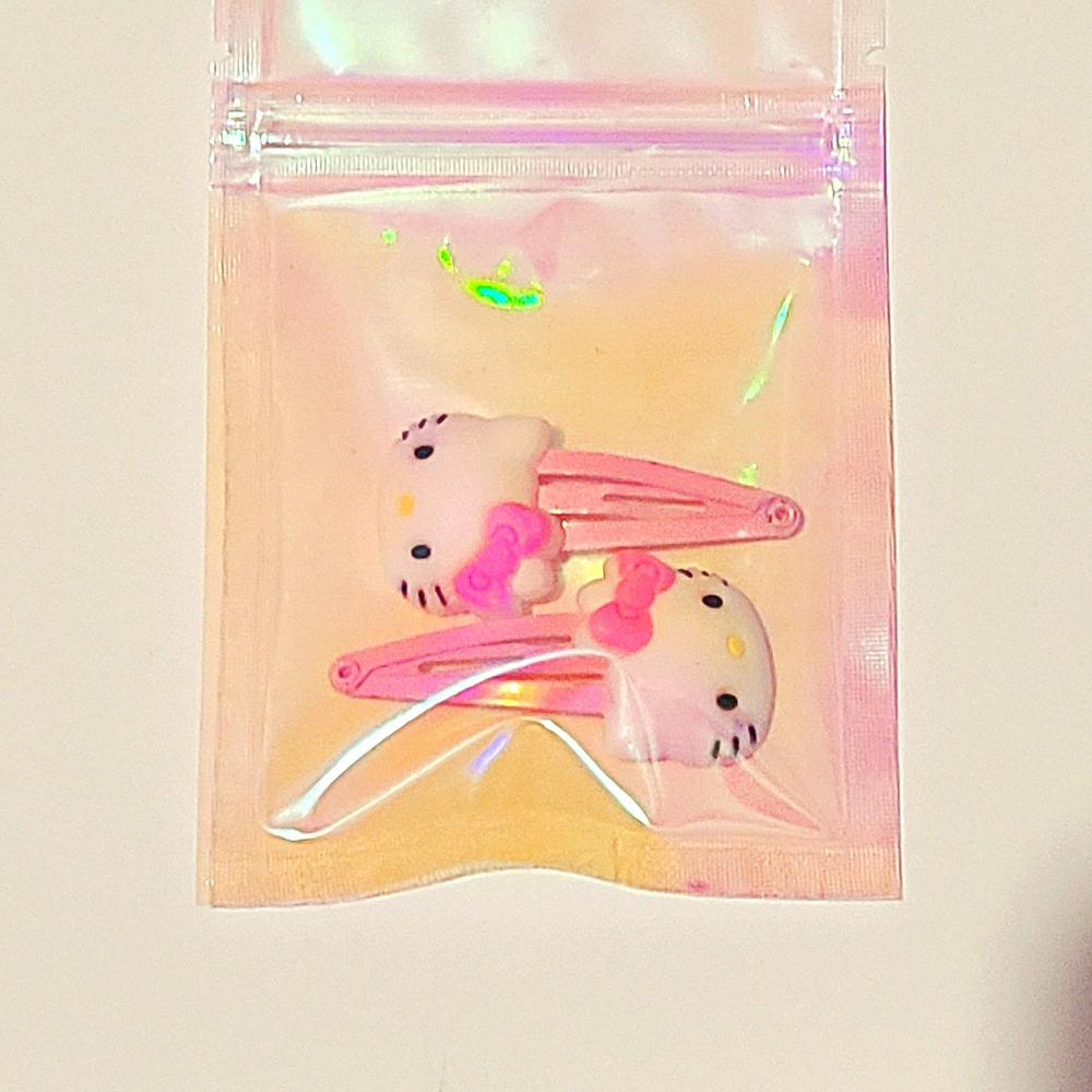 Hello kitty hair clips